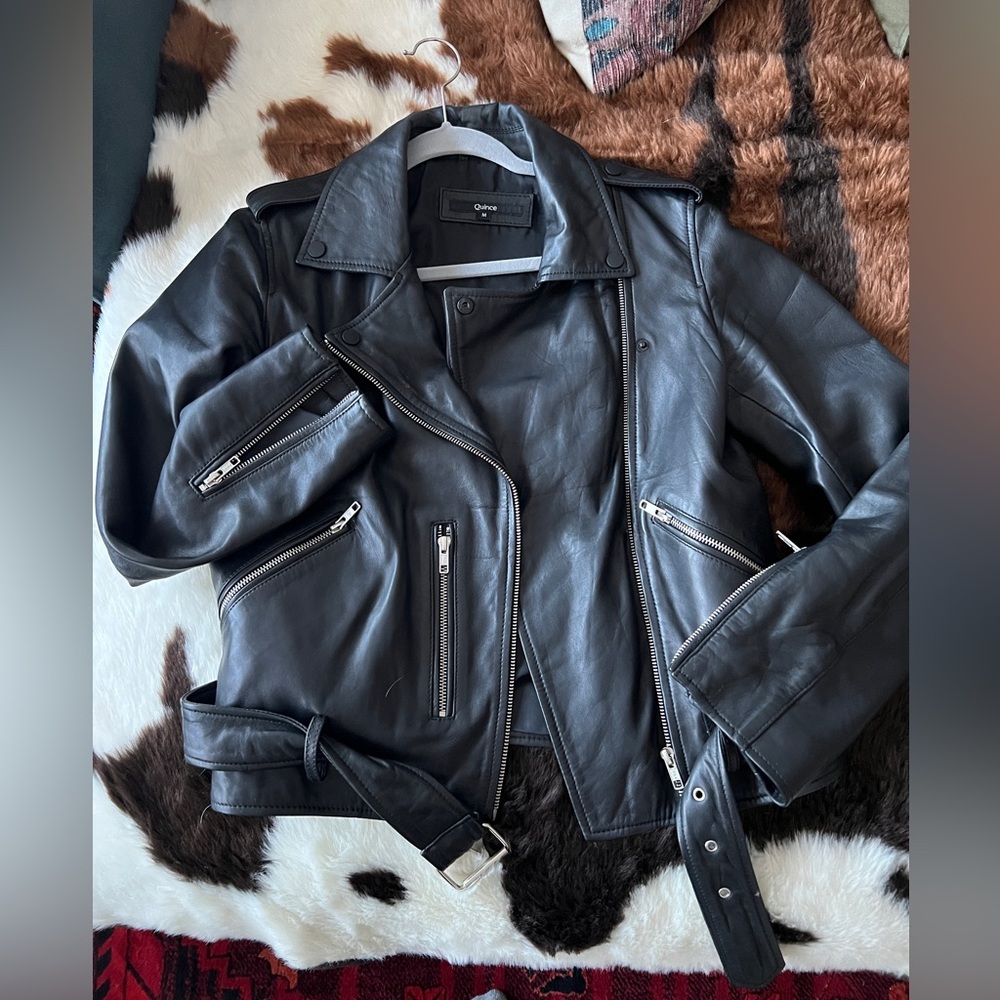 Quince Leather Jacket